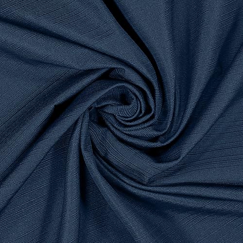 Miniatura 5 de Eclipse Talisa - Cortinas opacas aisladas para reducir el ruido, con ojales, para sala de estar (2 paneles), 37 x 63 pulgadas, color índigo