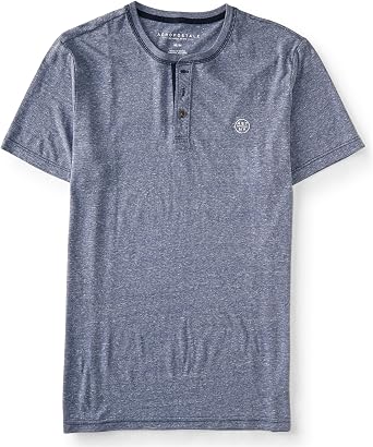 Aeropostale A87 Ny Henley - Camiseta para mujer - Azul - XS: Amazon.es: Ropa