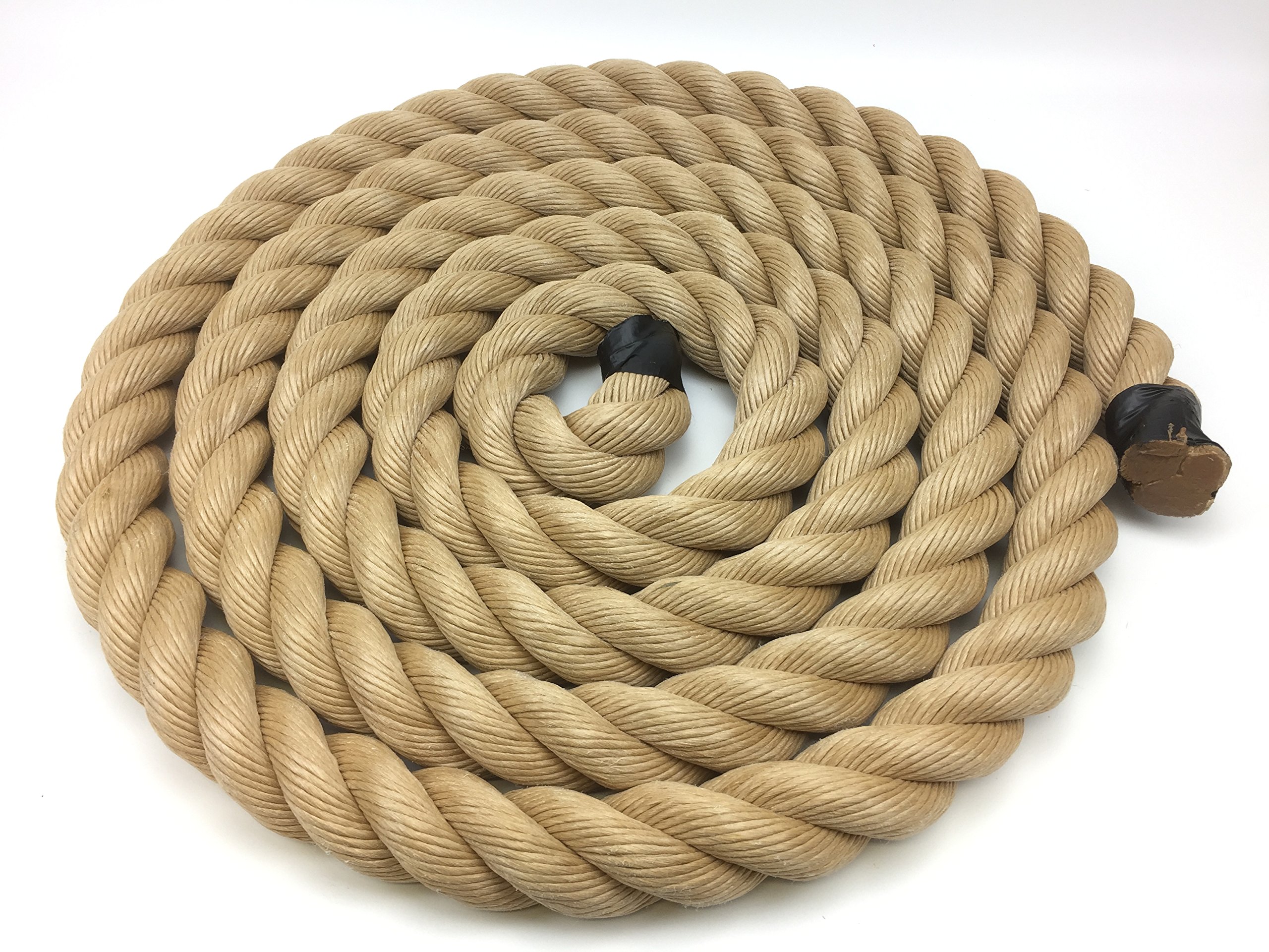 RopeServices UK 24mm Synthetic Manila Decking Rope. Garden & Boating, Sisal For Decking (15 Metres)