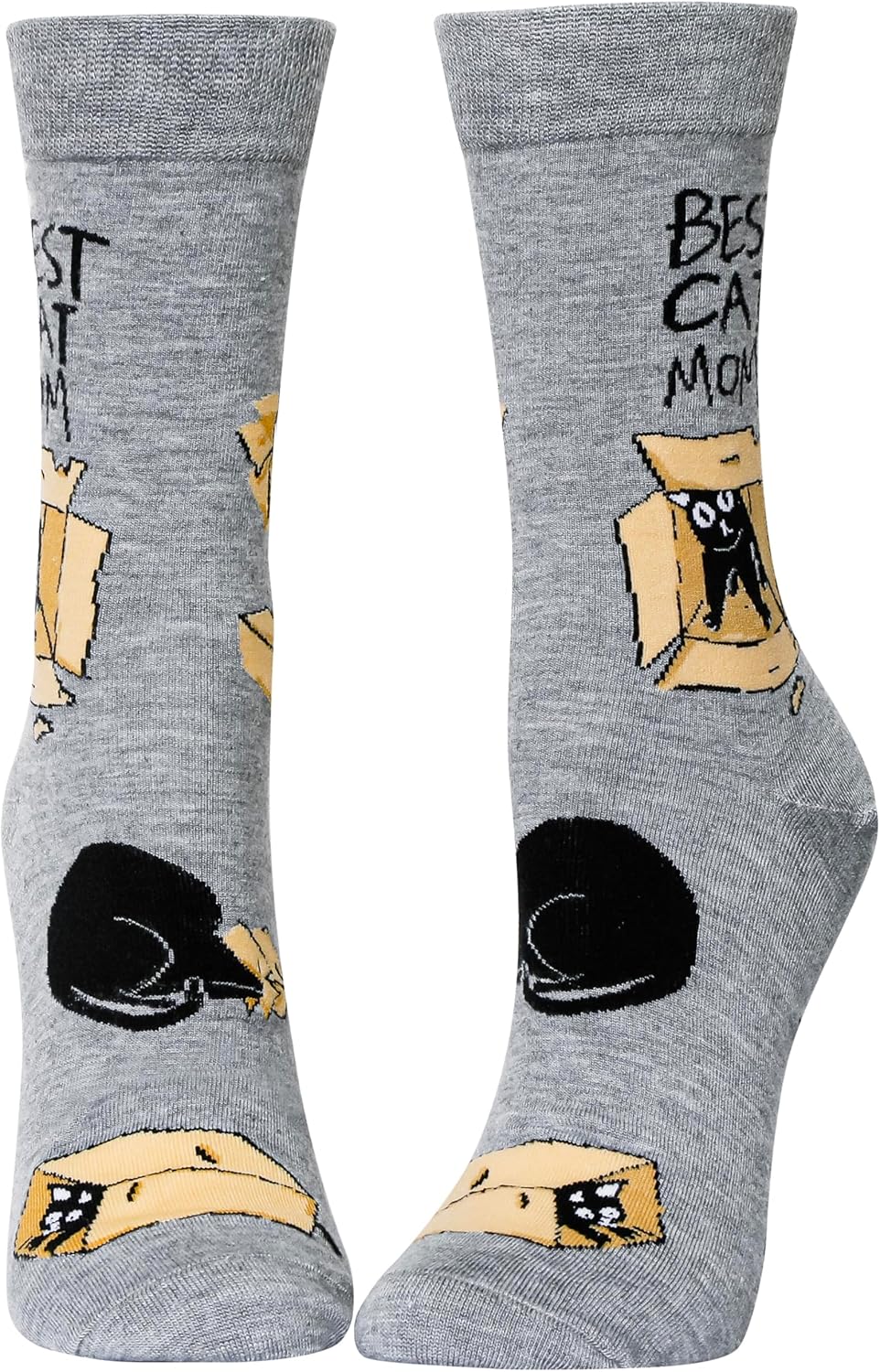 ANTI BASIC Novelty Cat Socks Gift for Women(fits Women shoe size 6-12) - Image 7