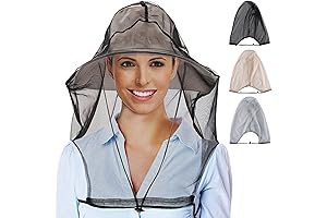 3 Pcs Mesh Head Mosquito Net: Protect Yourself Outdoors