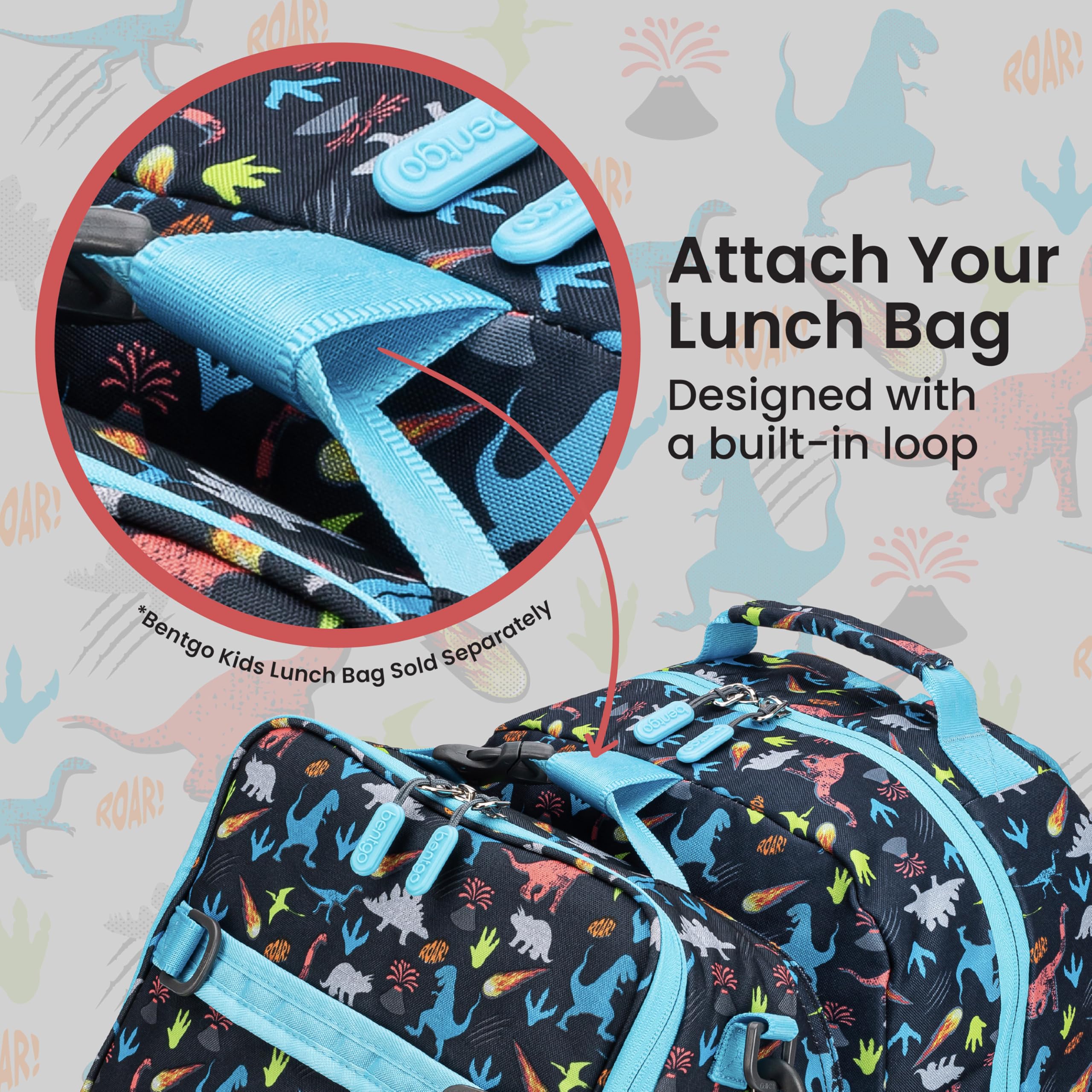 Bentgo® Kids Backpack - Durable Lightweight 14” Backpack