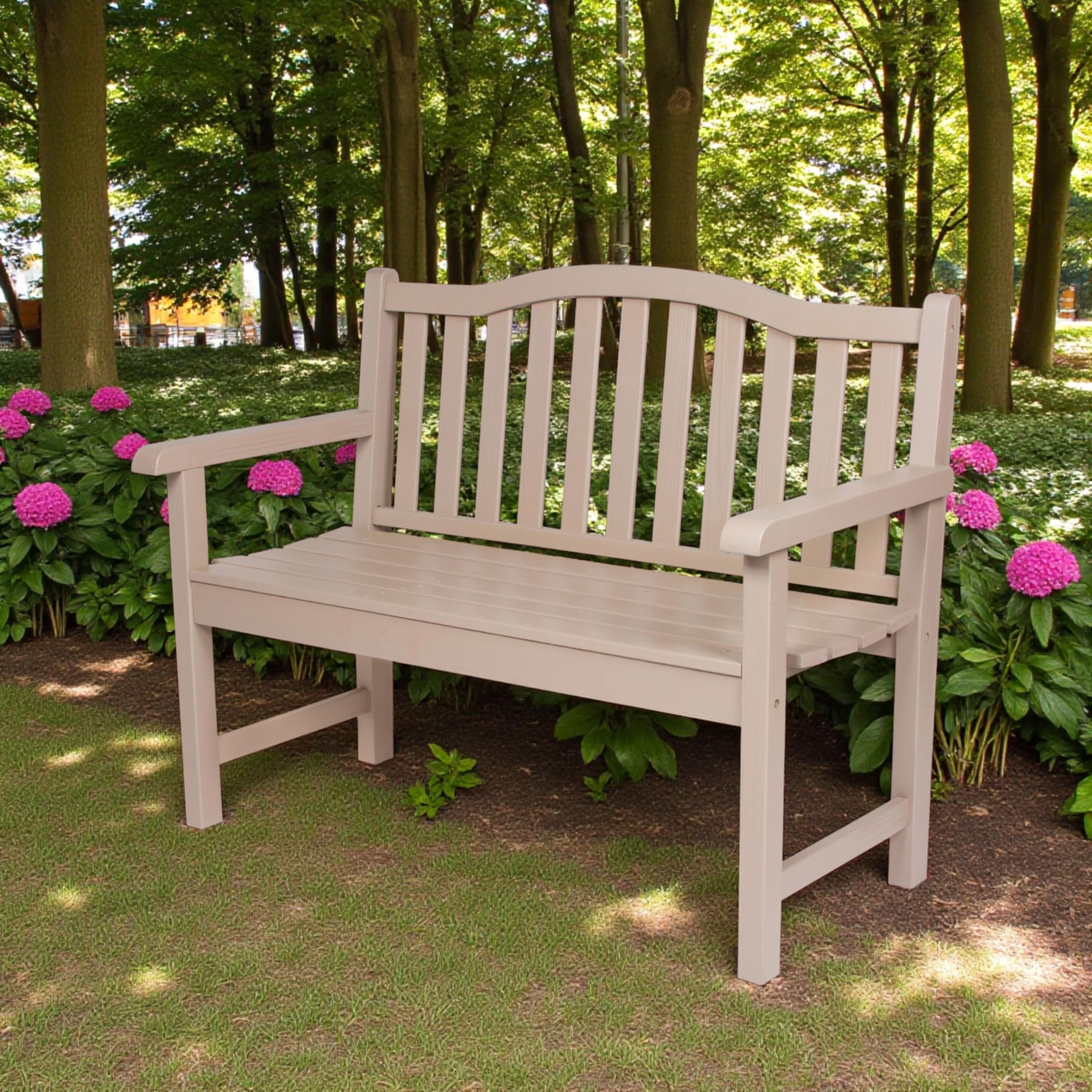 Amazon.com : Shine Company Belfort Outdoor Solid Wood Patio Garden