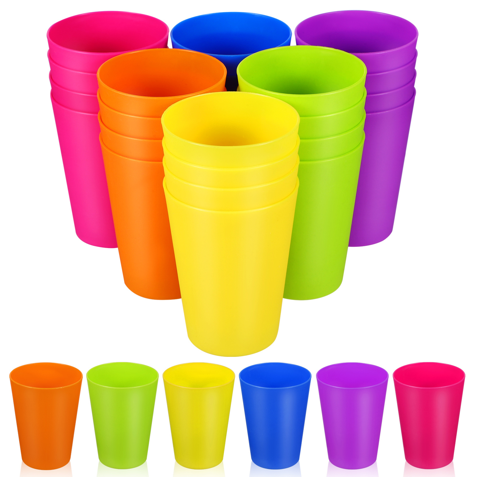 プラスチックコップ プラスチックカップ（PET） 7オンス （FP74-220） 1000個｜紙