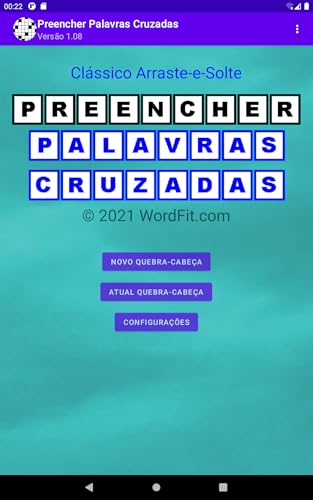 Clássico Arraste-e-Solte Preencher Palavras Cruzadas