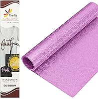 Vista 23 de Firefly Craft - Lámina de vinilo elástico para transferencia de calor, HTV metálico, para planchar para usar con Cricut y Silhouette, para prensa