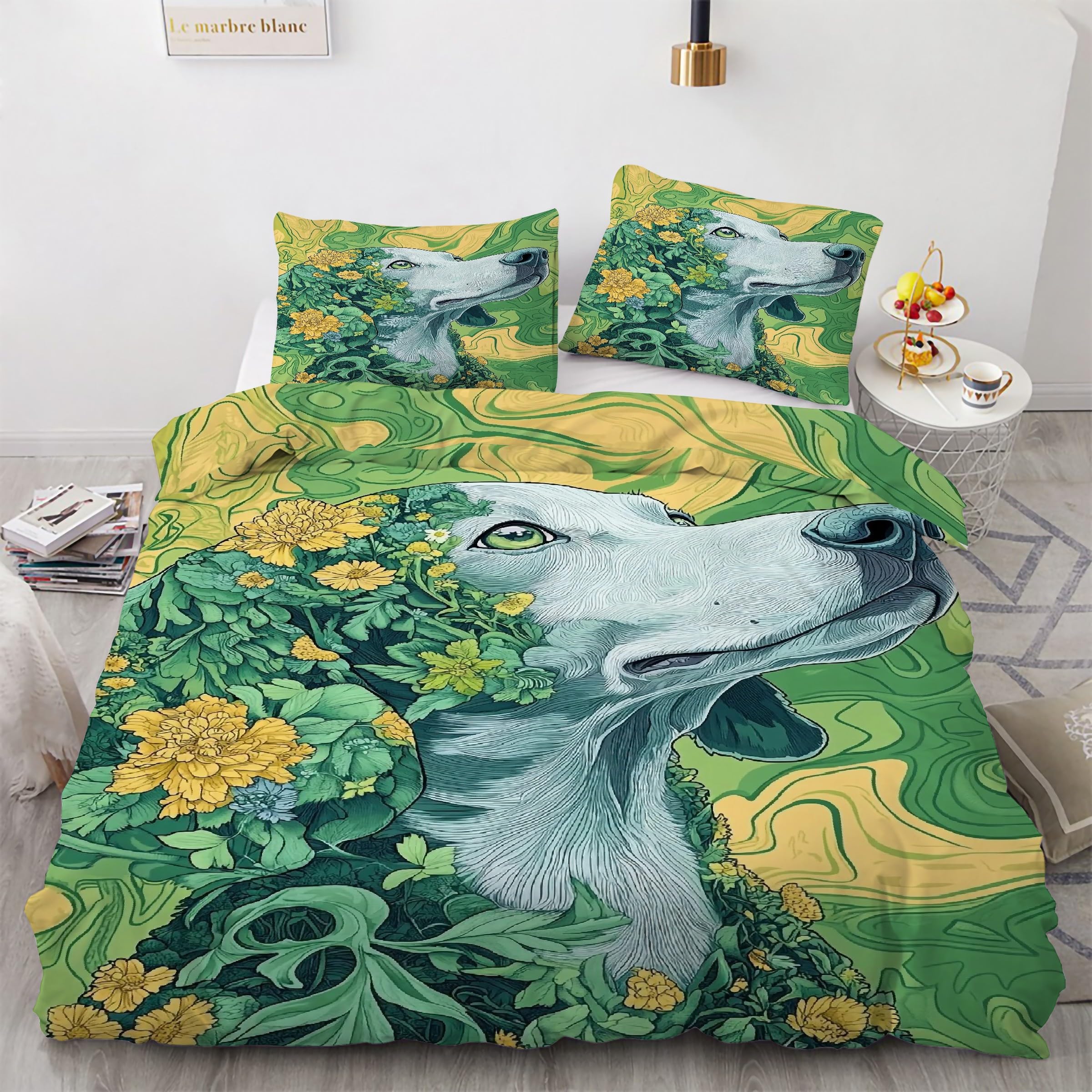 Housse de Couette Fermeture Éclair 200x200 Finie la Corvée du Lit avec la Parure Chiot