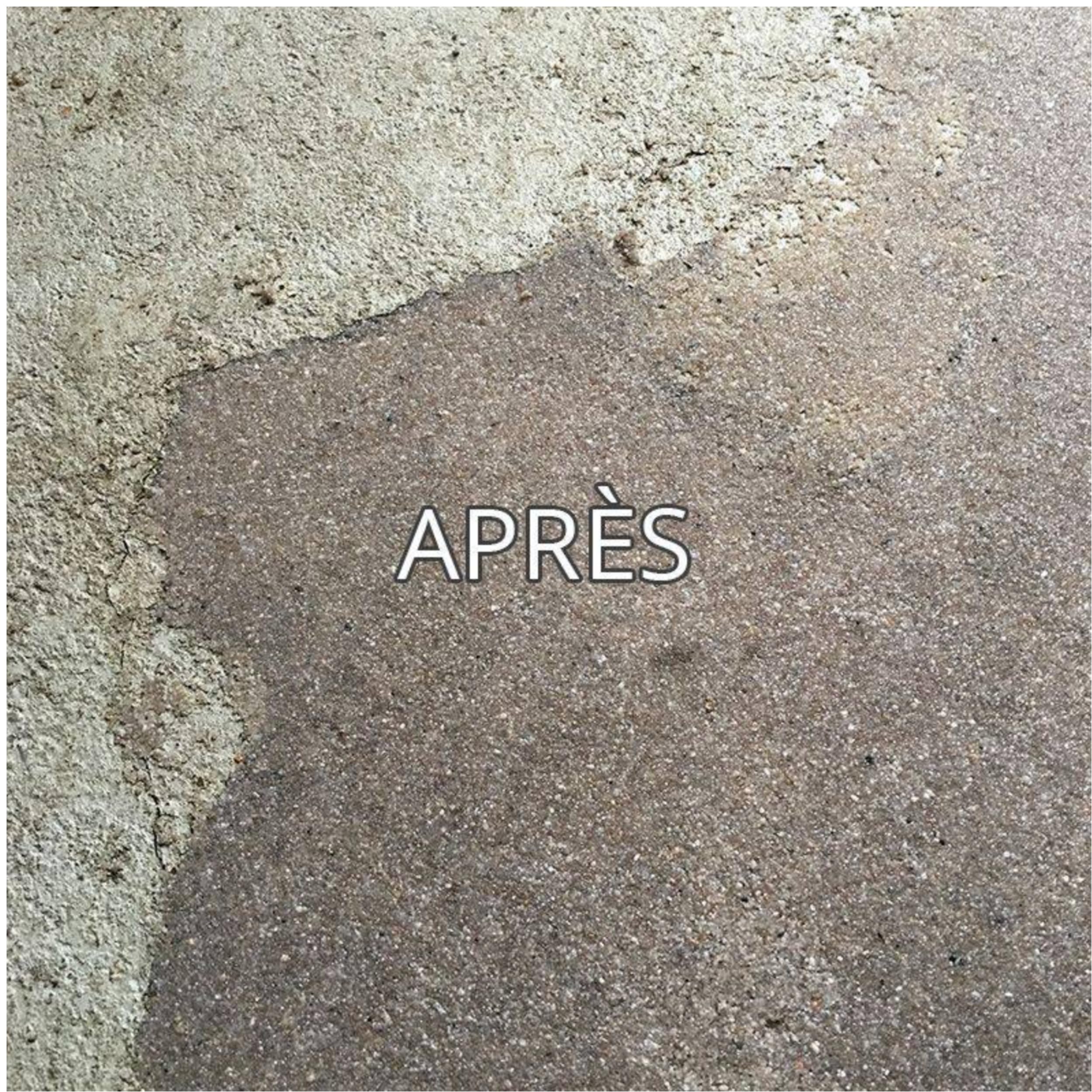 Le véritable Mortier époxy, rebouchage et réparation, kit de 5 kg tri-composants. Multi-Usages, pour sols intérieur extérieur