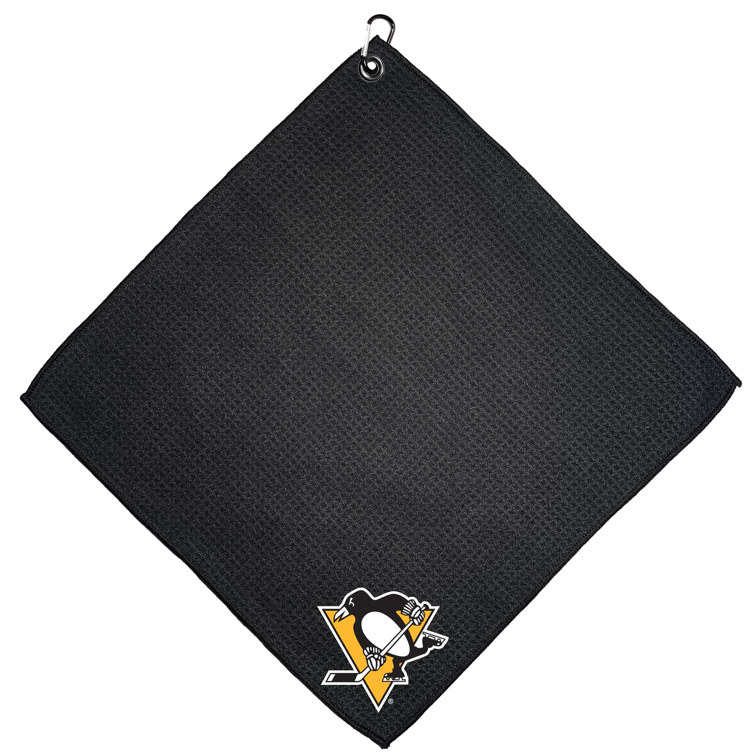 Team Golf NHL Pittsburgh Penguins Microfiber Golf Towel, 15 x 15