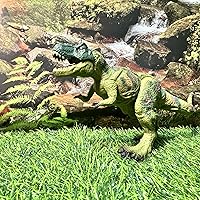 Vista 5 de Gran dinosaurio parque puerta dinosaurio nido de huevos juguetes de dinosaurio realistas para niños 3-5 5-7 figuras de dinosaurio del mundo jurásico