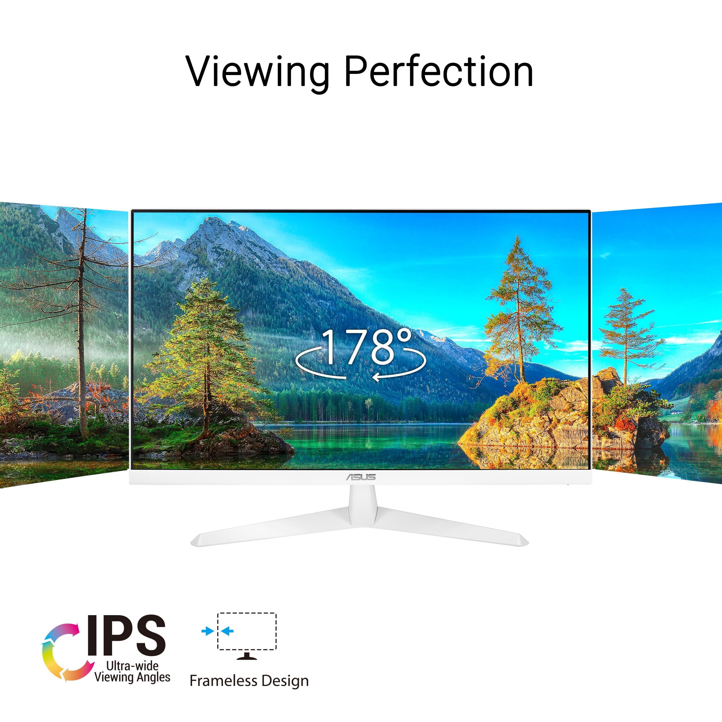 ASUS 27インチ液晶ディスプレイ VY279HF Amazon.com: ASUS 27” 1080P Eye Care Monitor (VY279HF-W