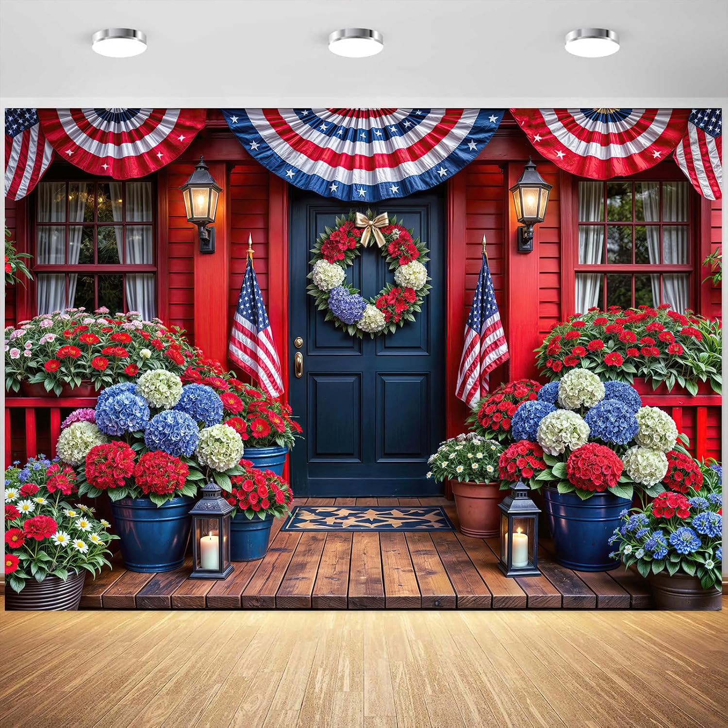 Amazon.com : 10x8ft 4th of July Independence Day Backdrop for ...