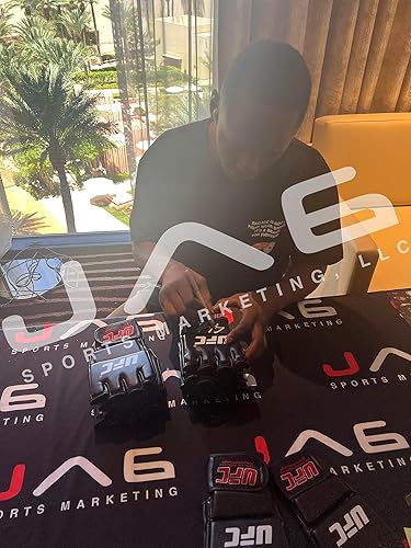 Miniatura 2 de Israel Adesanya autographed signed glove UFC Alex Pereira JSA COA Style Bender