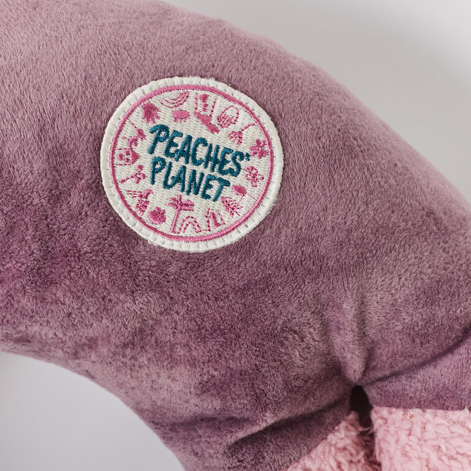 Jouet de luxe pour chien Sleepy Peaches Purple Dreams 37 cm de longueur extérieure, Jouet pour Chien