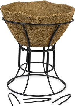 Plastec Hose Guide Plant Stand