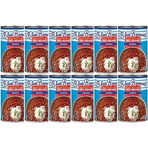 Vista 13 de Blue Runner Frijoles negros estilo crema criolla 16 onzas (paquete de 12)
