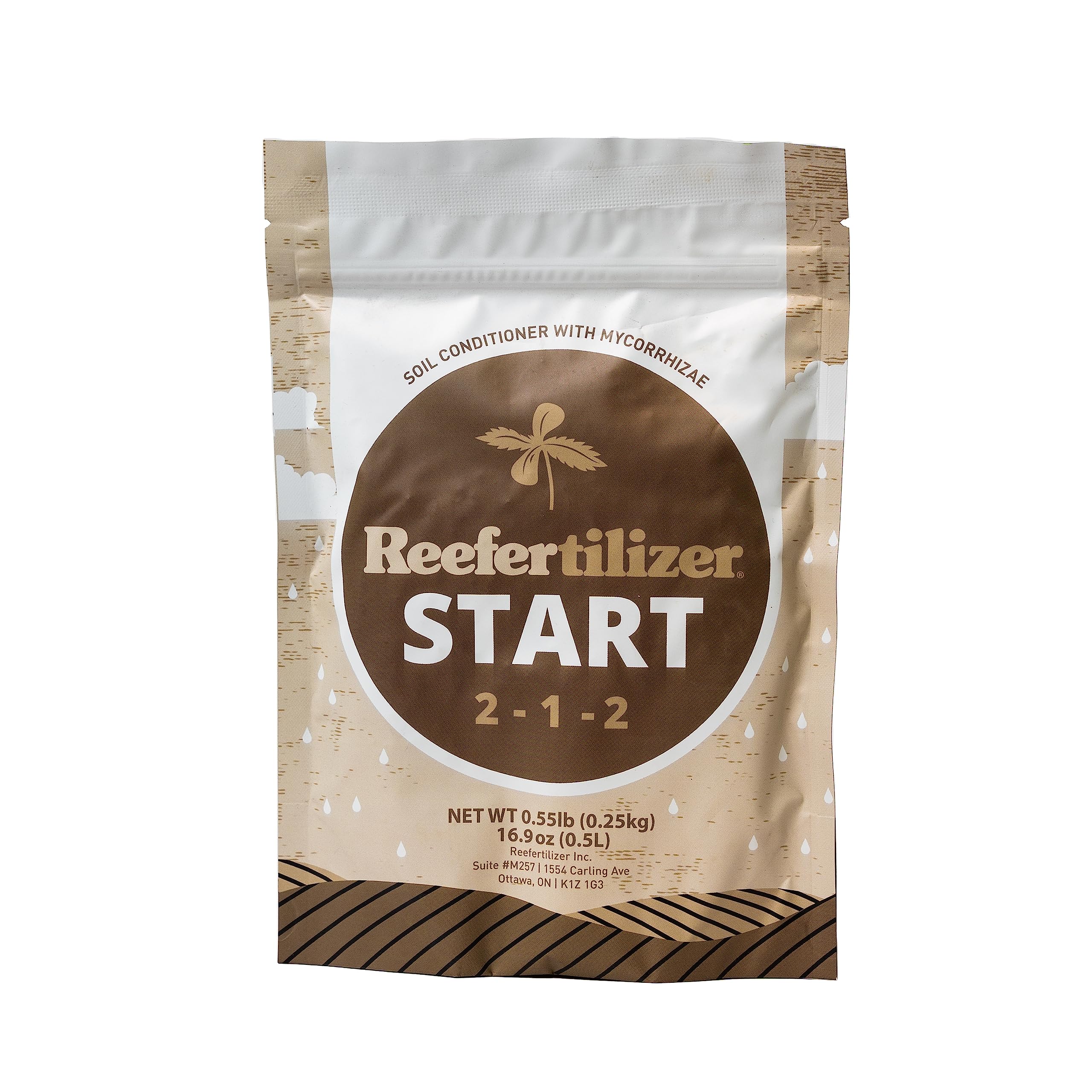 Reefertilizer Start | Mycorrhizal Fungi & Organic Kelp Meal Soil Booster for Transplant and Top Dressing | Root Enhancer and Living Soil Booster