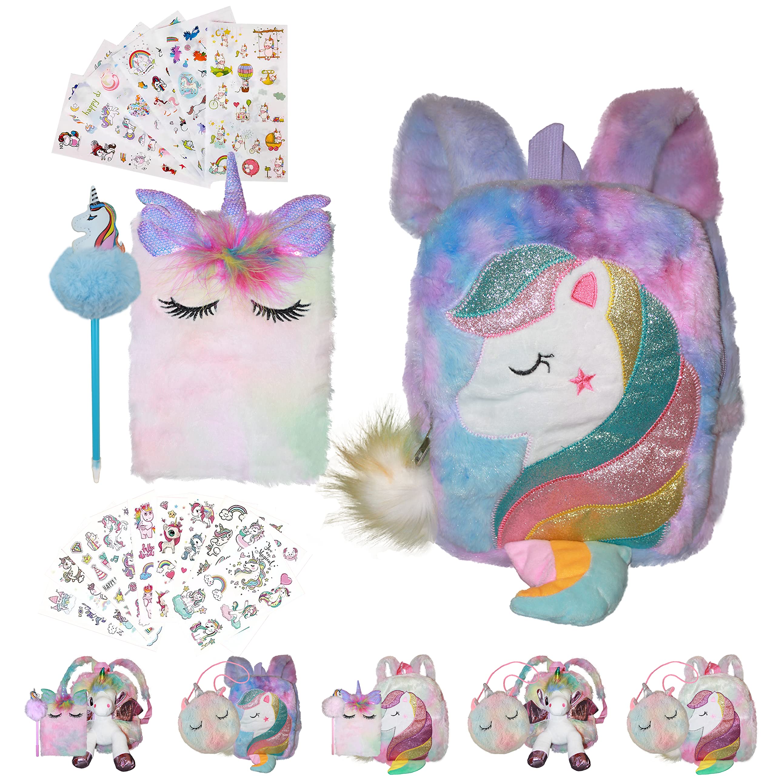 Purse or Fuzzy Notebook \u0026 Pom-Pom Pen 