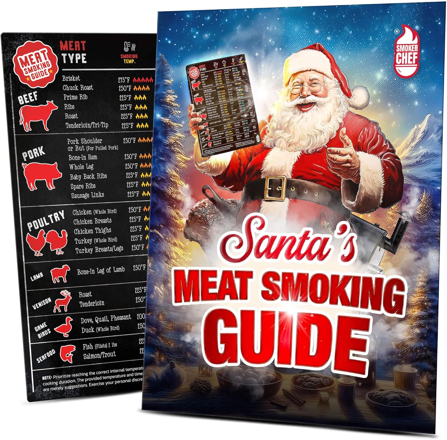 Santa's Meat Smoking Guide Must Have Smoker Accessories