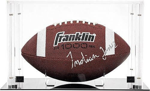 Miniatura 8 de Franklin Sports - Vitrina de recuerdos - Protección UV - Coleccionables deportivos - Béisbol - Guantes de bateo - Baloncesto - Balón de fútbol -