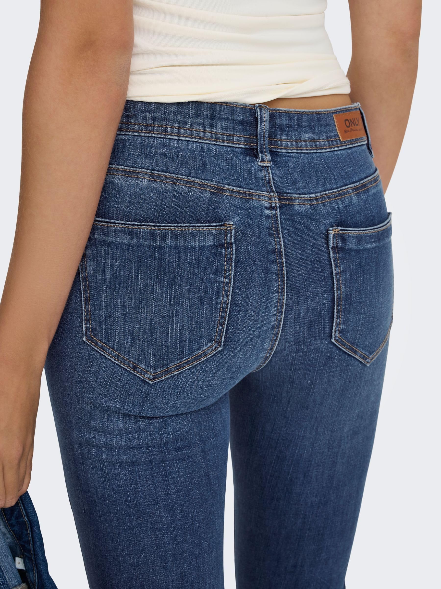 ONLY Skinny Fit Jeans ONLWAUW Mid Waist Skinny Fit Jeans