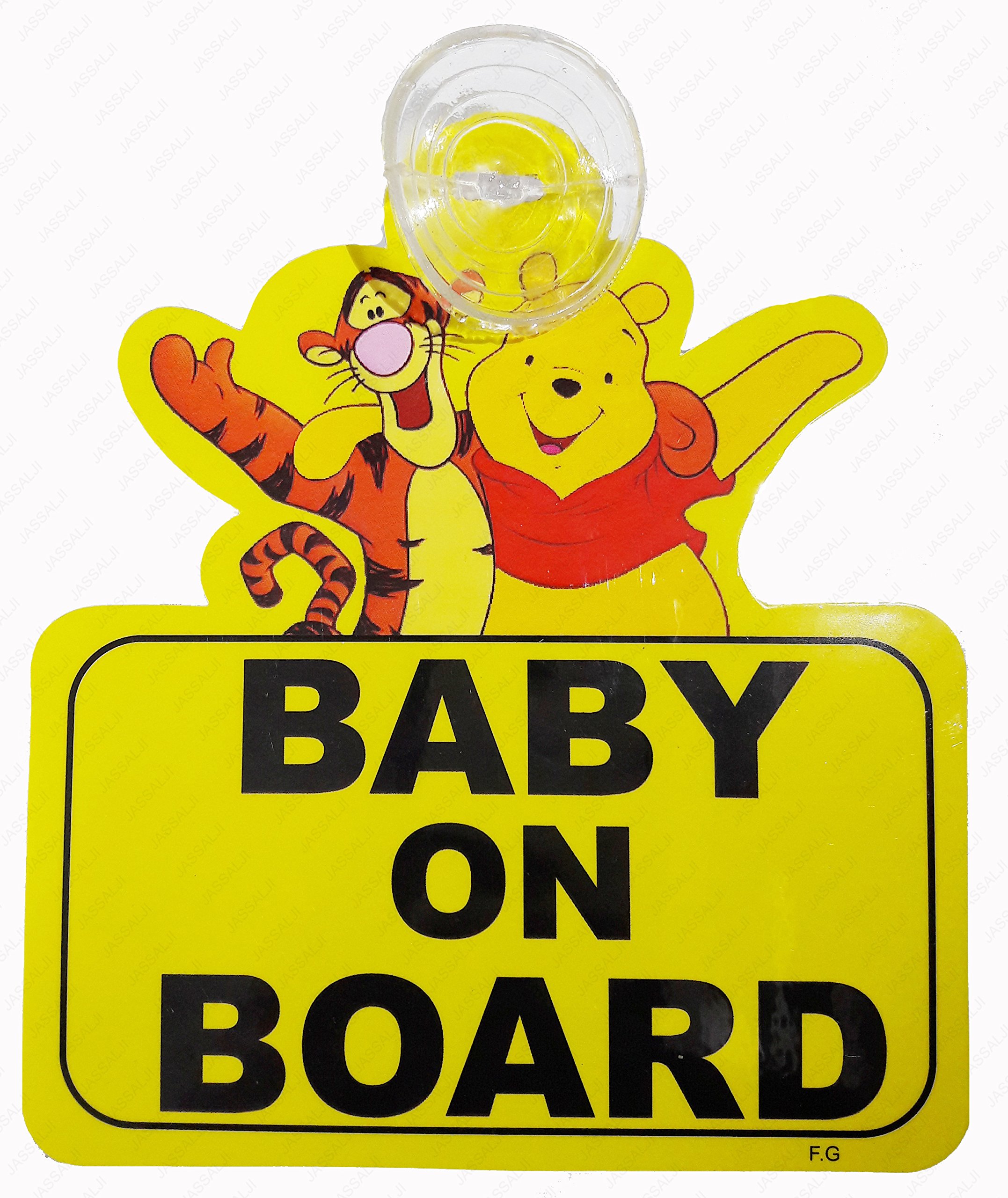 Fusion Baby on Board Pooh Sign (B072K2NDWF) Amazon Price History, Amazon Price Tracker