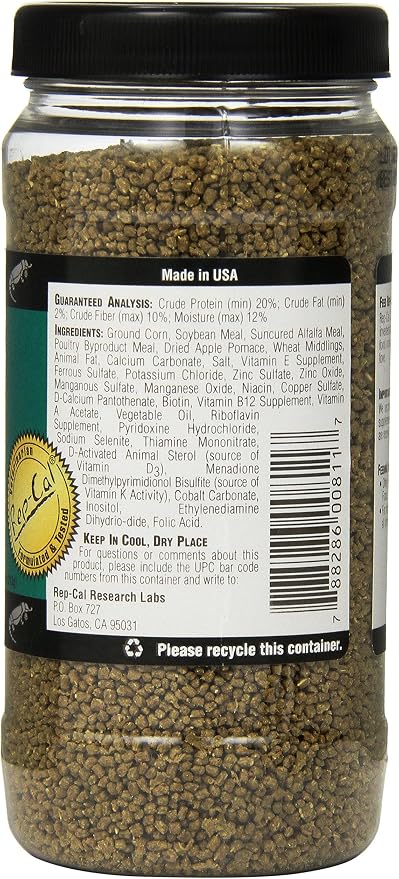 Rep-Cal Srp00811 Cricket Food, 7.5 Onzas miniatura 3