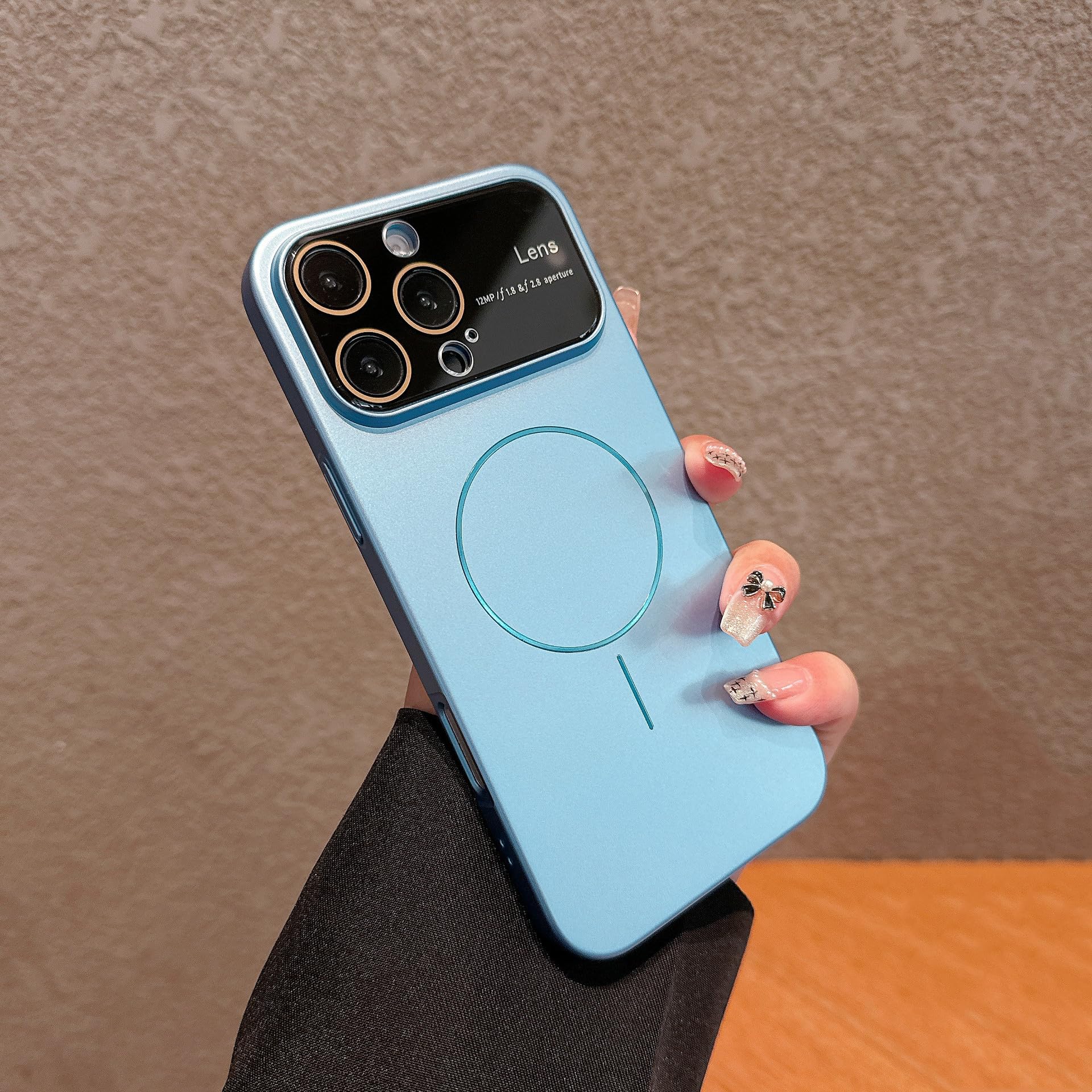 Coque iPhone 8 silicone liquide magnetique pour usage quotidien actif - 8