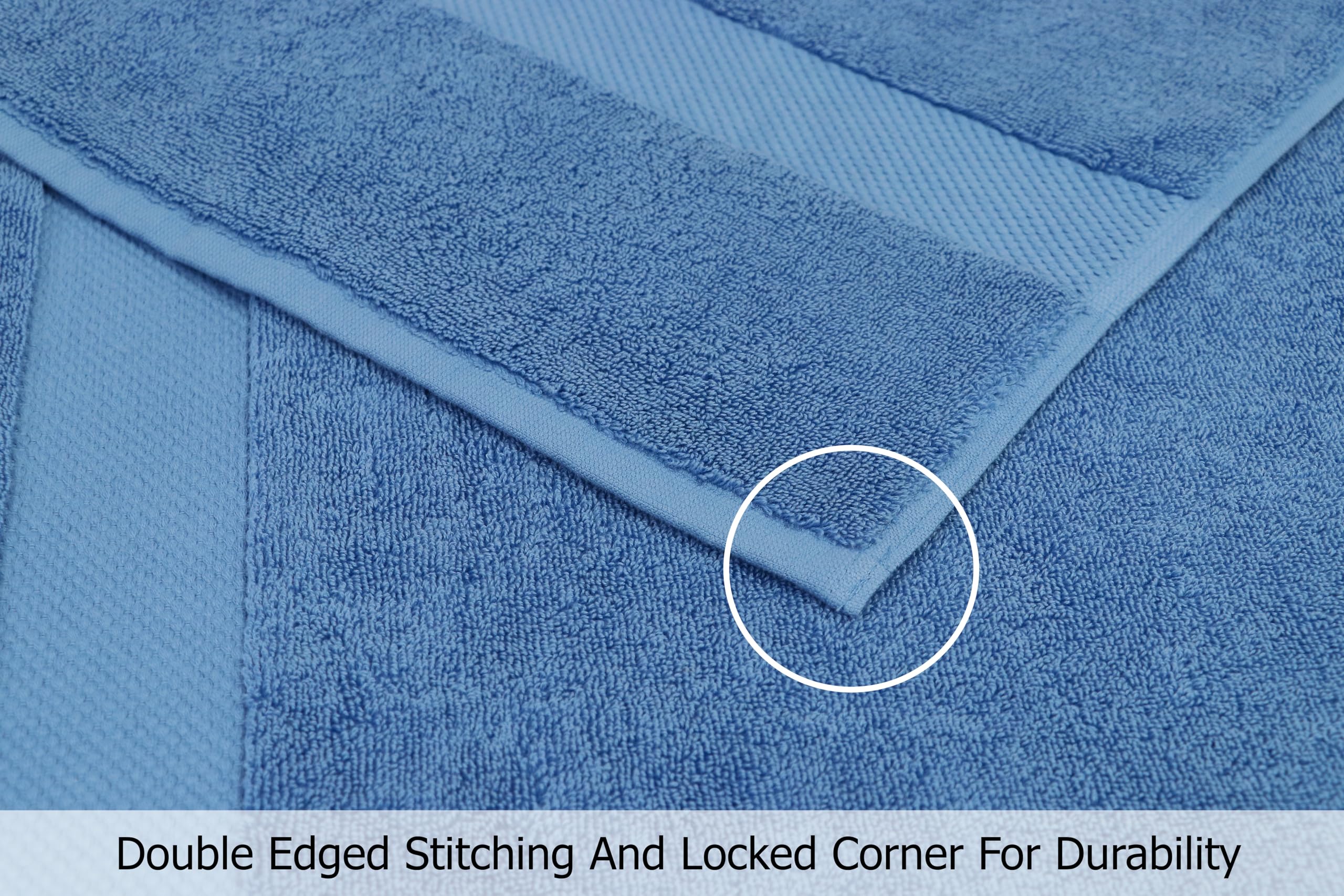 COTTON CRAFT Hotelhandtuch mit Kapuze, Übergröße, extra groß, 40 x 80 cm, schweres 700 g/m² Handtuch mit Kapuze für Erwachsene, 100 % Baumwolle, ringgesponnenes Frottee, Pool, Strand, Badelaken