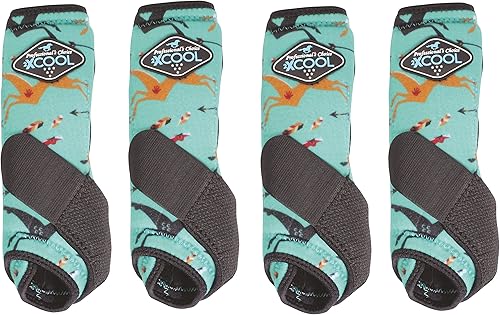 Professional's Choice 2XCOOL - Botas deportivas para caballos medicinales, diseño protector y transpirable para máxima comodidad y durabilidad en