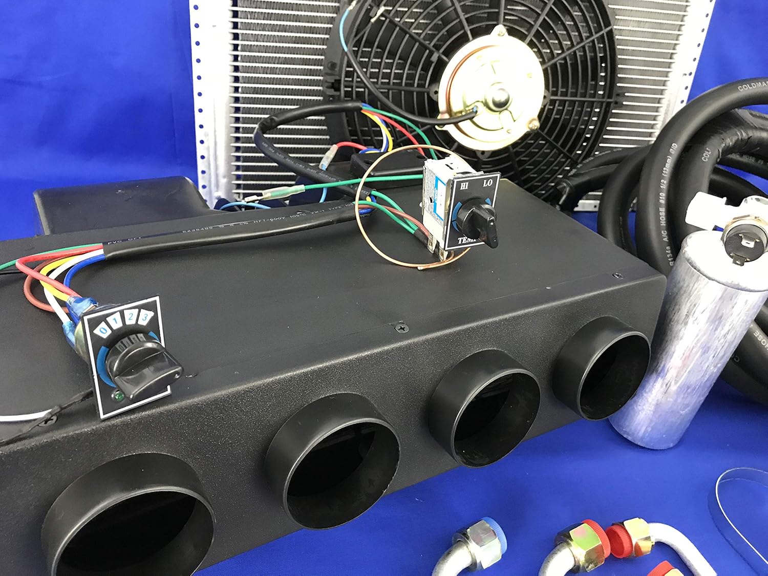 A/C KIT UNIVERSAL UNDERDASH EVAPORATOR COMPRESSOR 2A 404-000DC