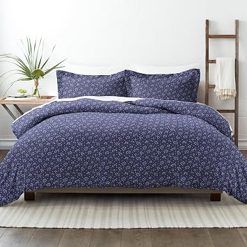 Linen Market Twin Duvet Cover for Twin Navy - Experience Hotel-Like Comfort with Unparalleled Softness, Exquisite Prints & Solid Colors for a Dreamy Bedroom Duvet Cover Twin Set with 1 Pillow Sham