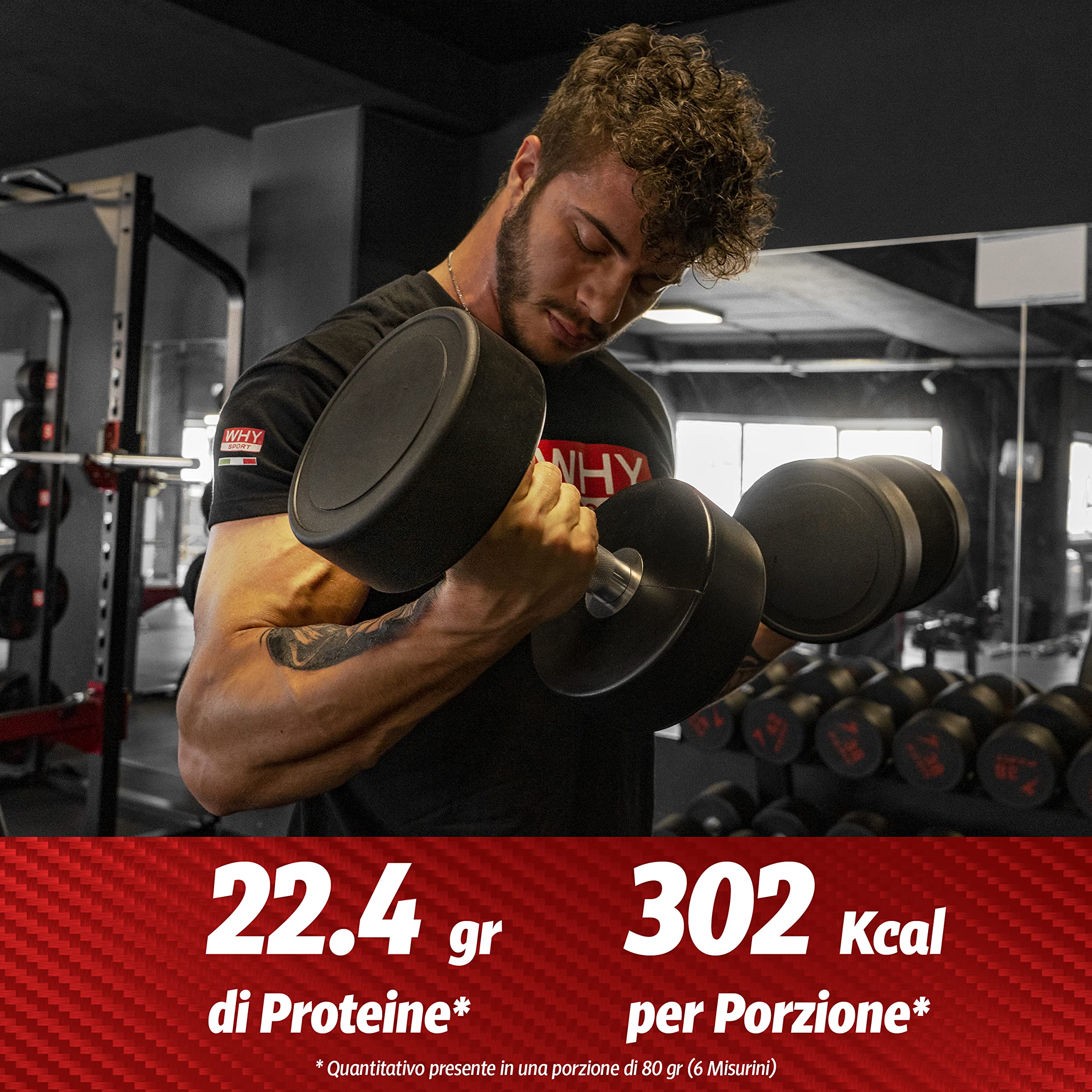 WHY SPORT PERFECT MASS - Proteine Isolate del Siero del Latte - Proteine in Polvere con Vitamine e Minerali per la Massa Muscolare - Gusto Cioccolato Bianco - 1,6 Kg