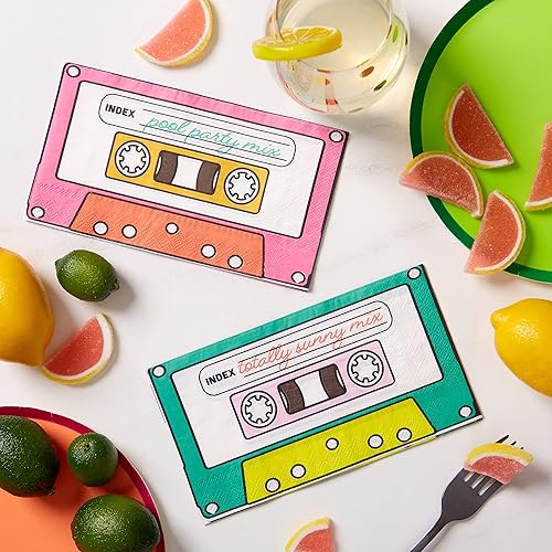 Miniatura 2 de C.R. Gibson TW8-25064 Kailo Chic - Toallas de papel desechables para invitados y servilletas de cena, 8 x 4.25 pulgadas, multicolor, 16 unidades