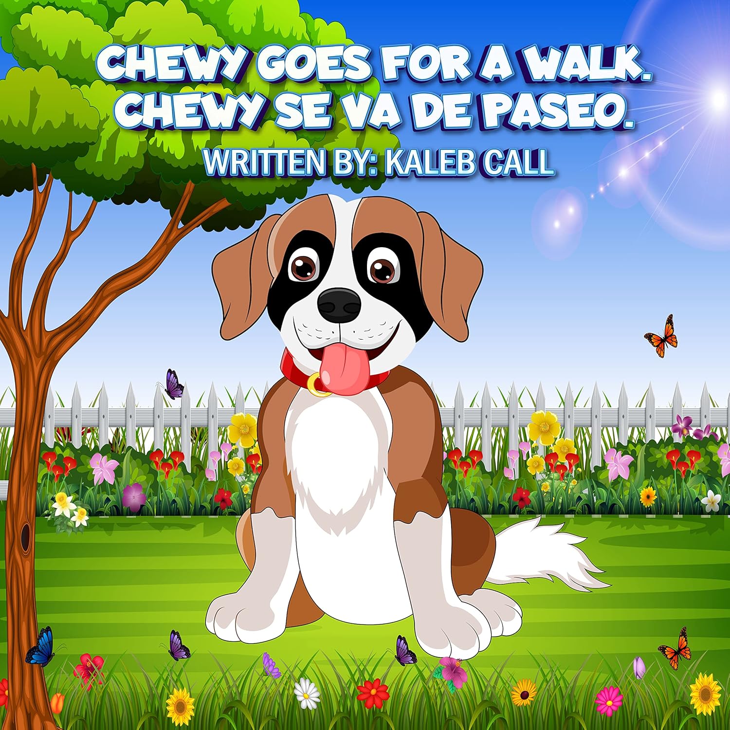 Amazon CHEWY GOES FOR A WALK CHEWY SE VA DE PASEO (English Edition