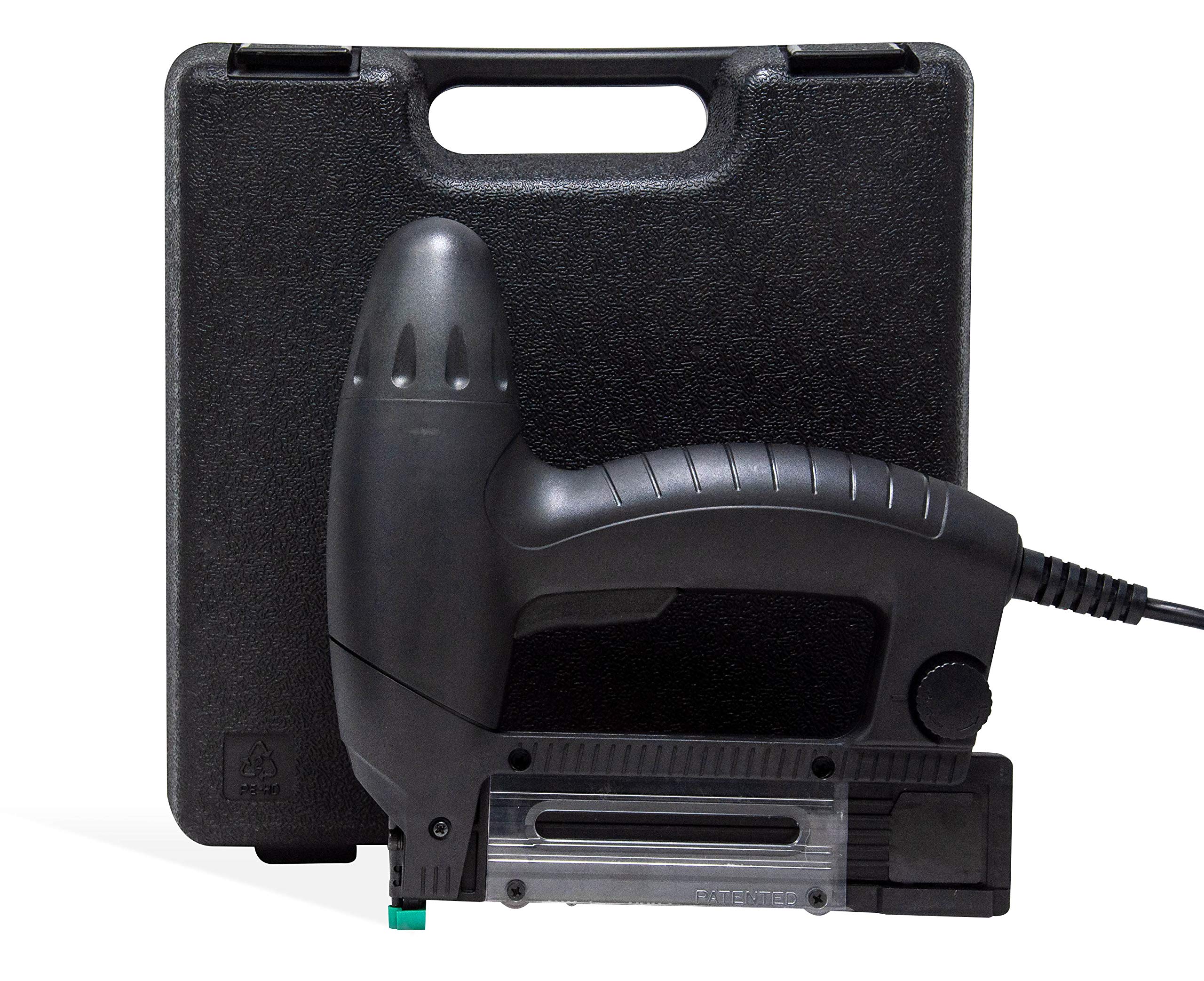 REGUR EB 32 - Grapadora eléctrica para madera, listones, listones, paredes traseras, etc.