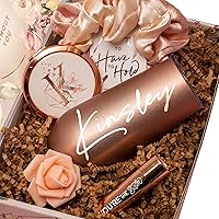 Vista 97 de Sincerely, Me Personalized Bridesmaid Proposal Gift Set with White and Rose Gold Gifts in Bridesmaid Box (PB1)