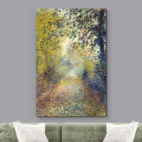 Miniatura 2 de wall26 Lienzo impreso para pared, diseño de la madera, de Pierre Renoir Personas, ilustraciones históricas, bellas artes, tradicional, escénico,