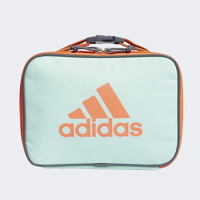 teal adidas lunch bag