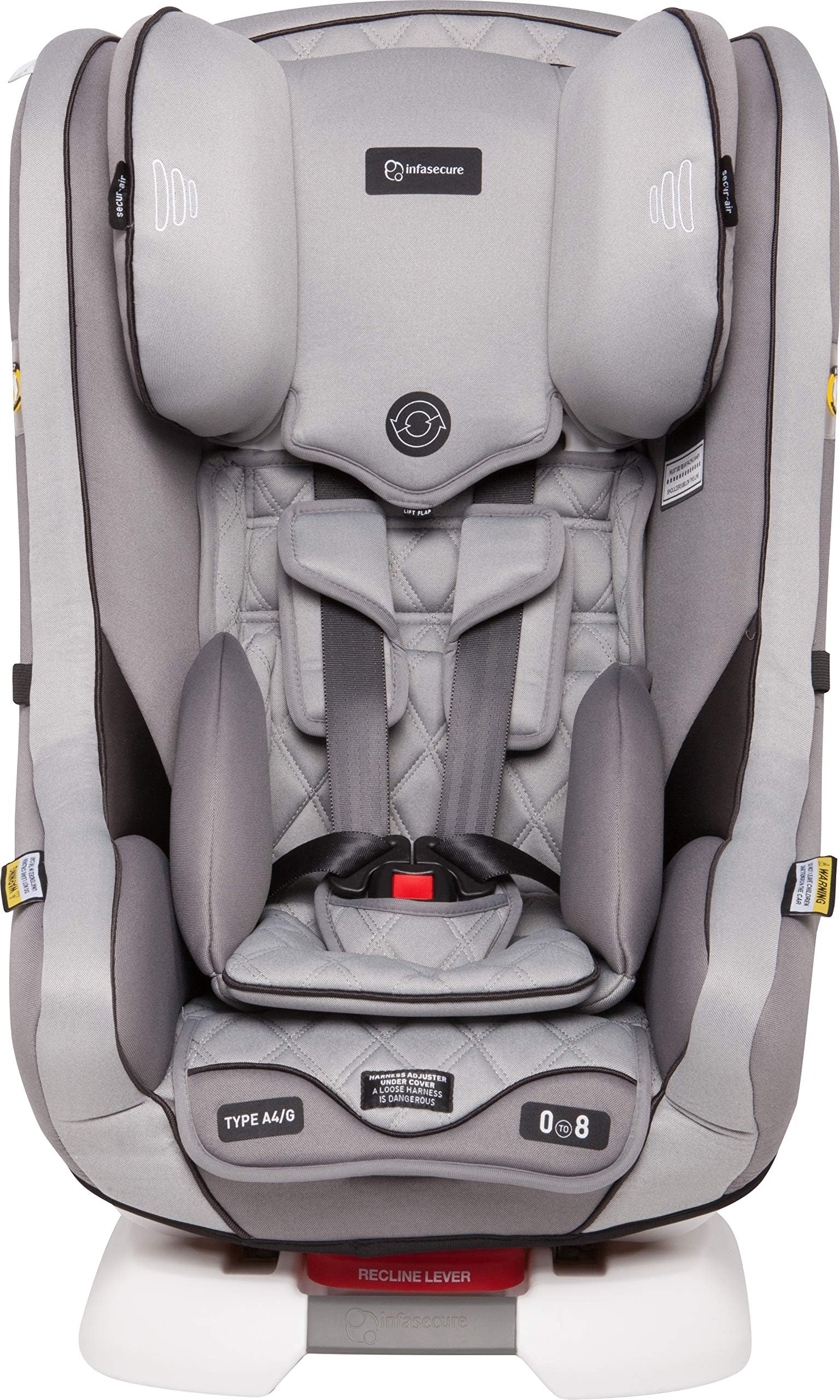 Mother's Choice Convertible Car Seat Adore AP Titanium Grey Baby