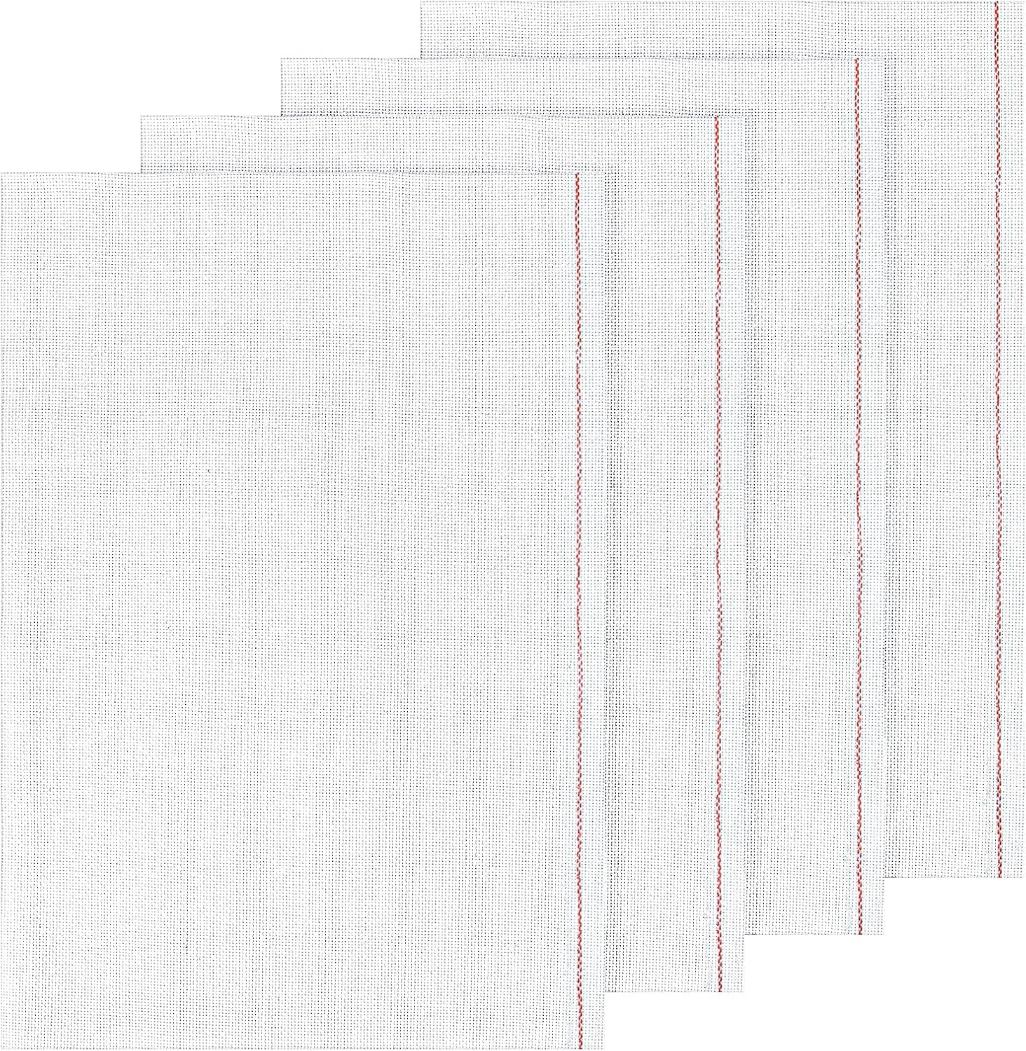 Elegaperma 14 Count Aida Cloth,12 × 18 Inch 14 Ct Aida Cross Stitch Fabric