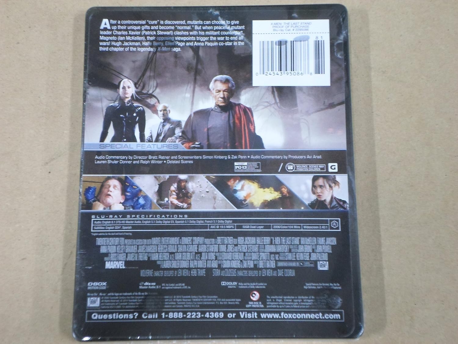 X-Men The Last Stand Steelbook Limited Edition [Blu-ray]