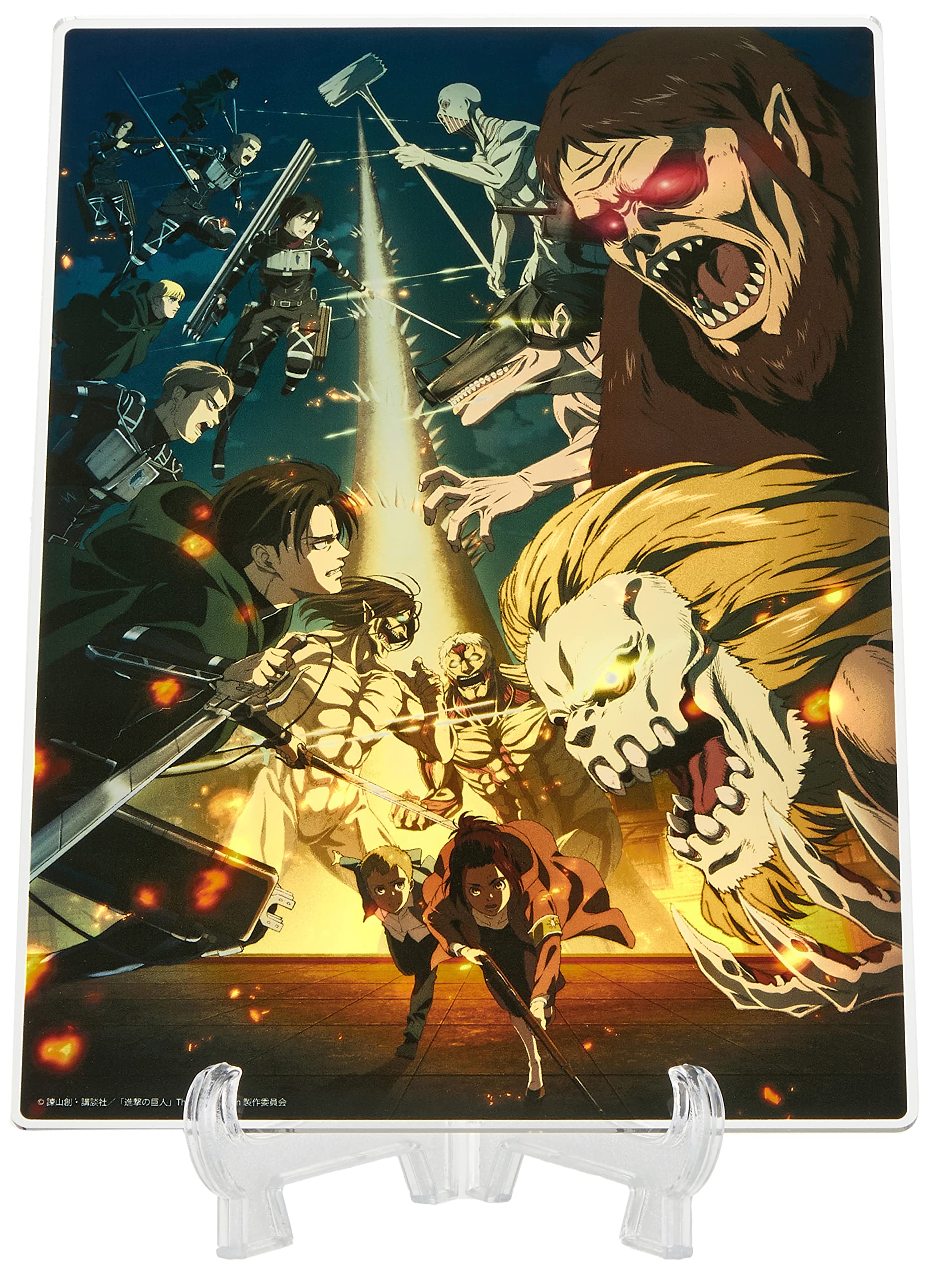 進撃の巨人 The Final Season アクリルアートボード(A5サイズ) Amazon.co.jp: 進撃の巨人 The Final Season アクリルアートボード2[A5