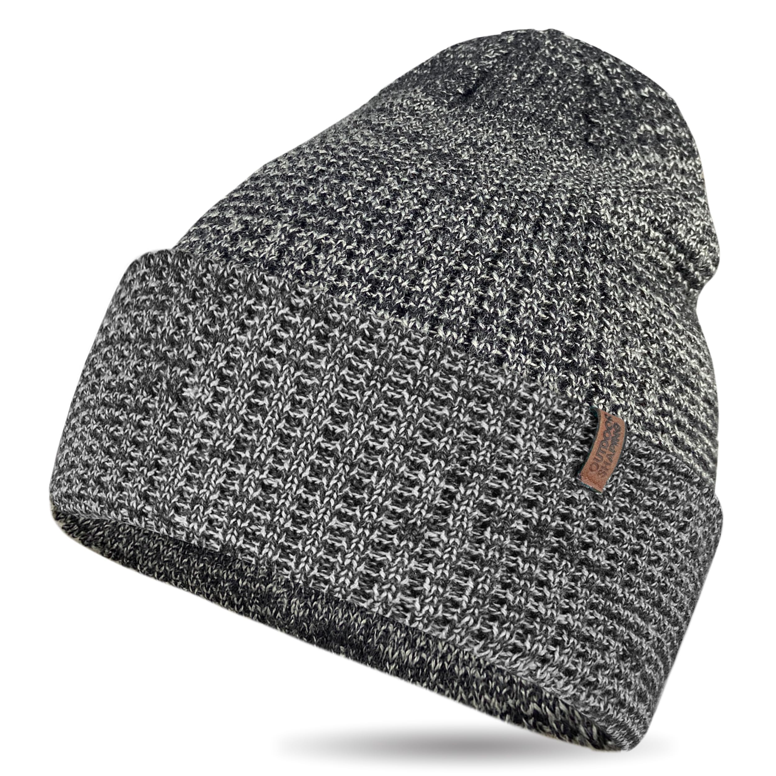 Outdoor Shaping Gorro elástico para hombre y mujer, gorro de lana de merino, gorro de invierno, diseño clásico unisex para invierno
