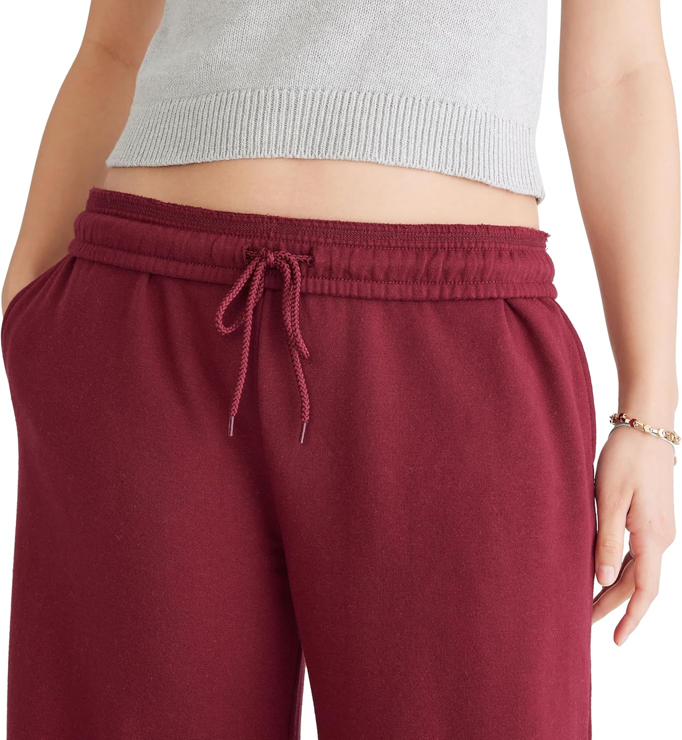 Aeropostale Women's Wide Leg Sweatpant - Image 4