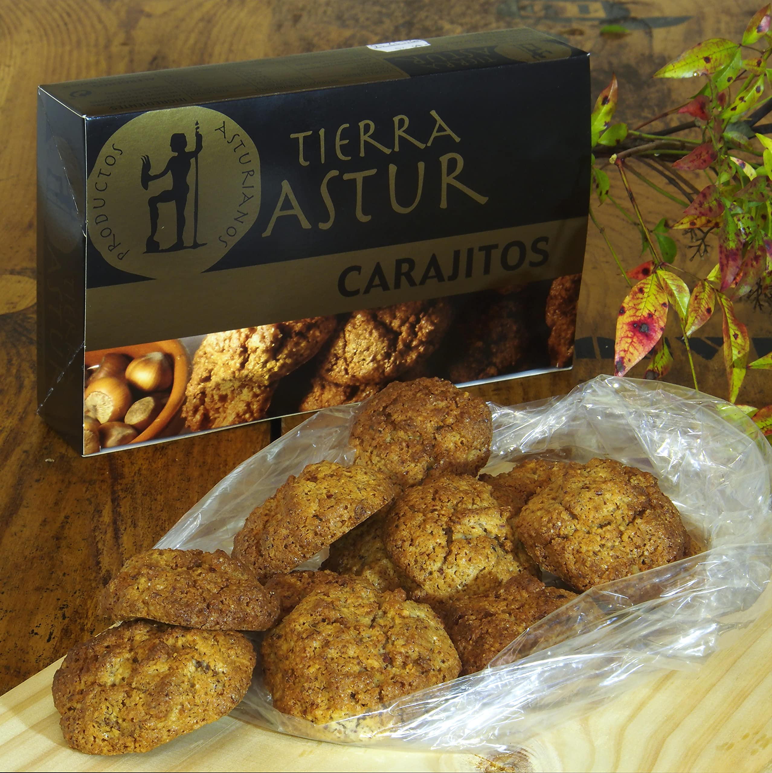 Galletas Asturianas de Castaña, Nuez y Avellana Tierra Astur | 400 g