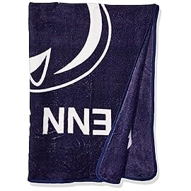 Northwest NCAA North Carolina State Wolfpack Unisex-Adult Micro Raschel Throw Blanket, 46 x 60, Varsity