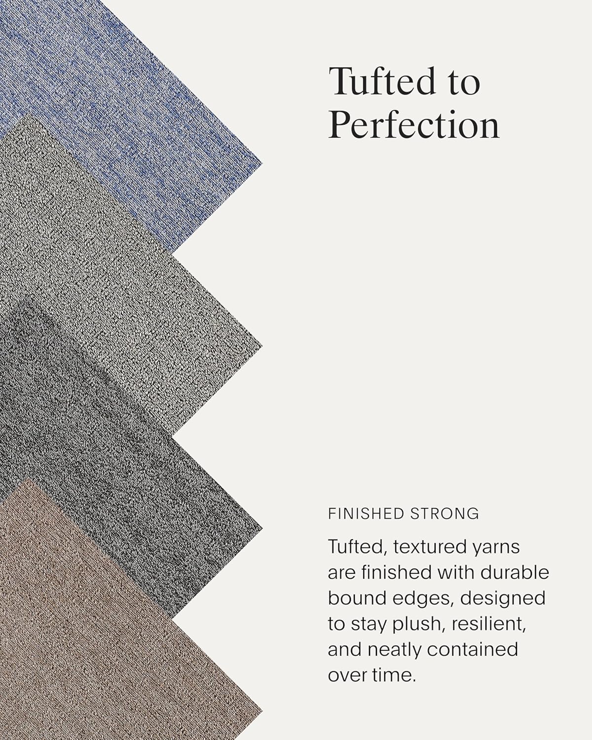 Chilewich Heathered Shag Mat - Premium Indoor/Outdoor Utility Rug for Entryway, Bathroom, Patio, Kitchen - Waterproof Backing - Fog - 2’ x 3’