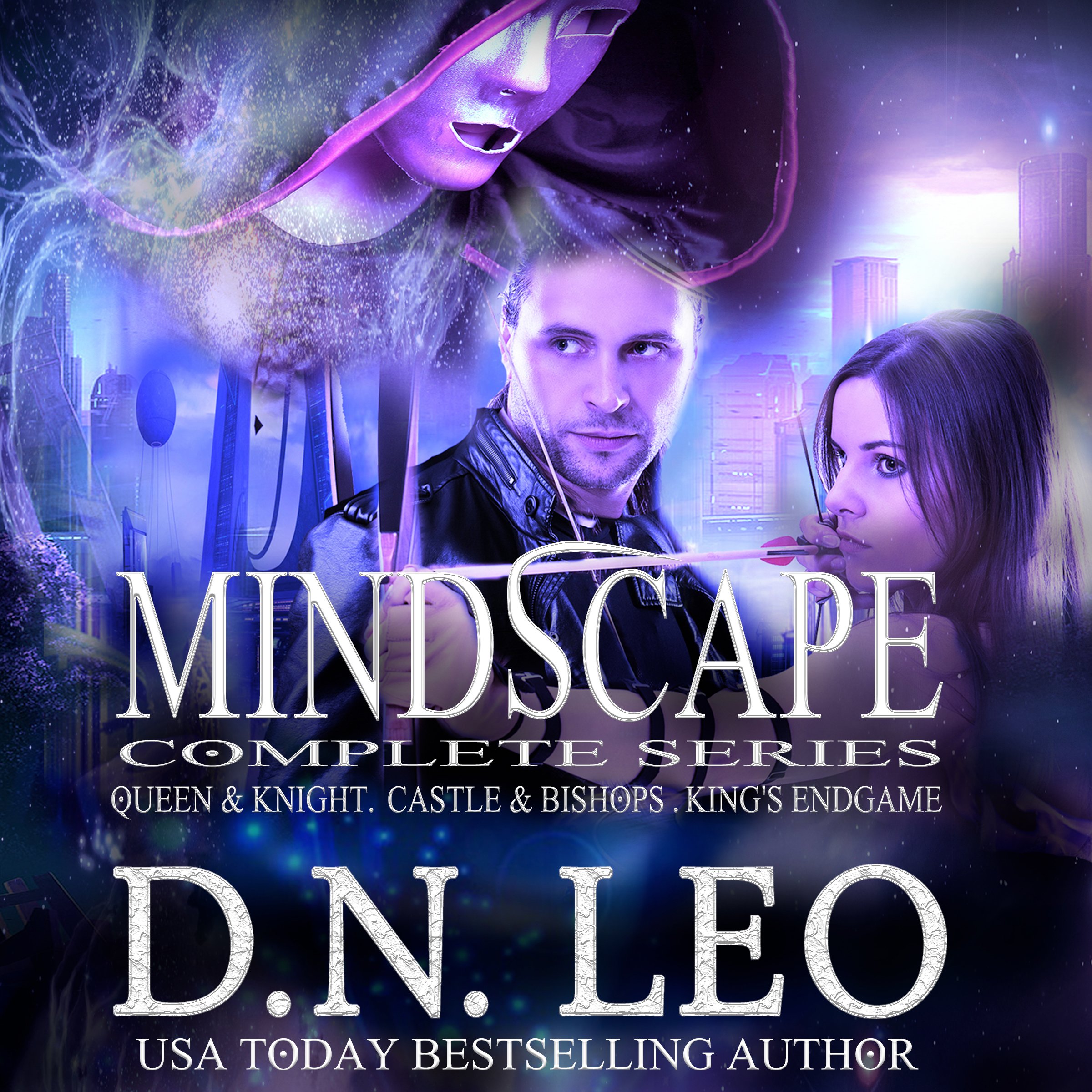 Cover art for Mindscape Trilogy Compete Series: Queen & Knight, Castle & Bishops, King's Endgame plus Virgo