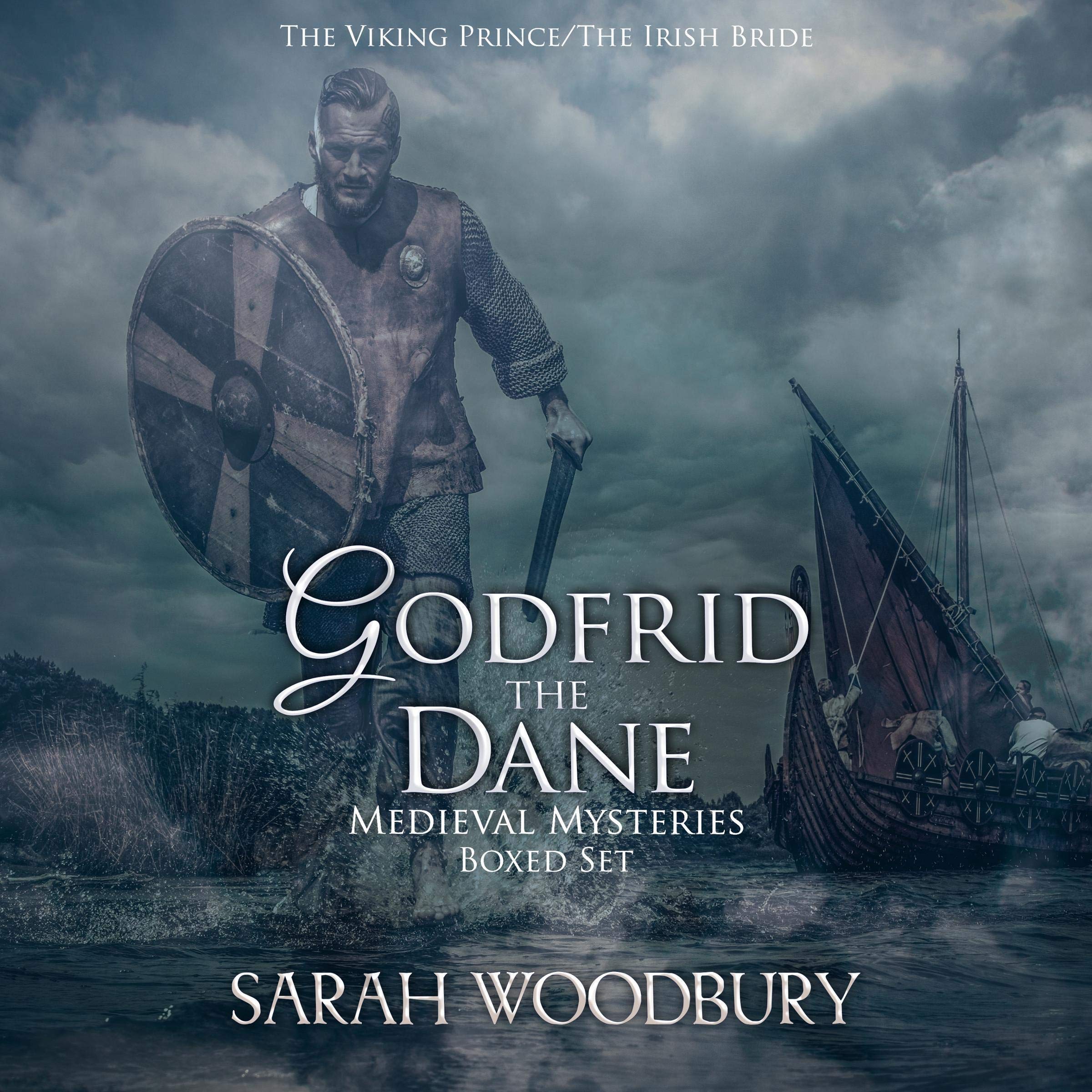 Cover art for Godfrid the Dane Medieval Mysteries Boxed Set: The Viking Prince/The Irish Bride